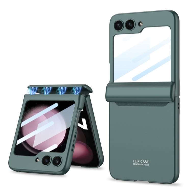 For Samsung Galaxy Z Flip5 GKK Integrated Magnetic Full Coverage Folding Phone Case