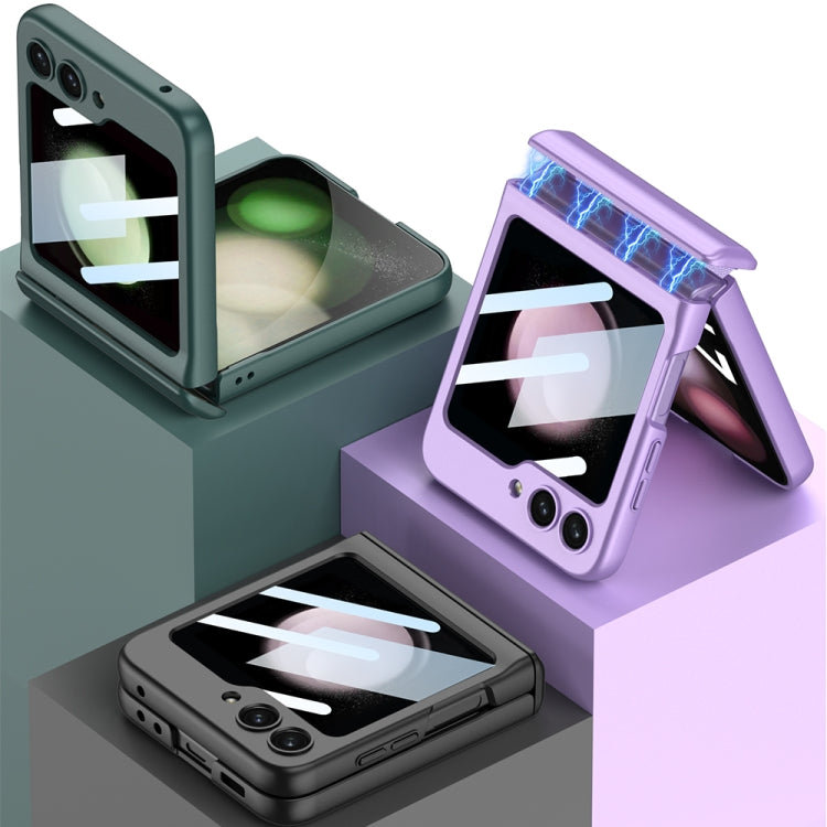For Samsung Galaxy Z Flip5 GKK Integrated Magnetic Full Coverage Folding Phone Case