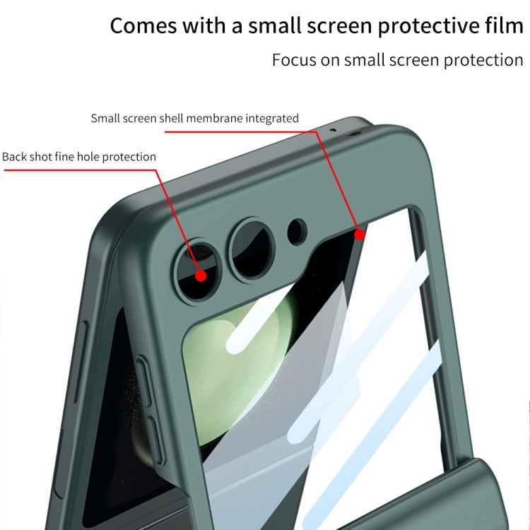 For Samsung Galaxy Z Flip5 GKK Integrated Magnetic Full Coverage Folding Phone Case