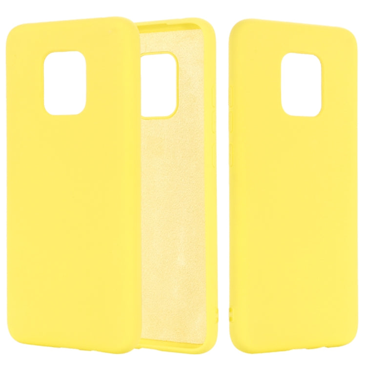 For Xiaomi Redmi 10X 5G / 10X Pro 5G Pure Color Liquid Silicone Shockproof Full Coverage Case