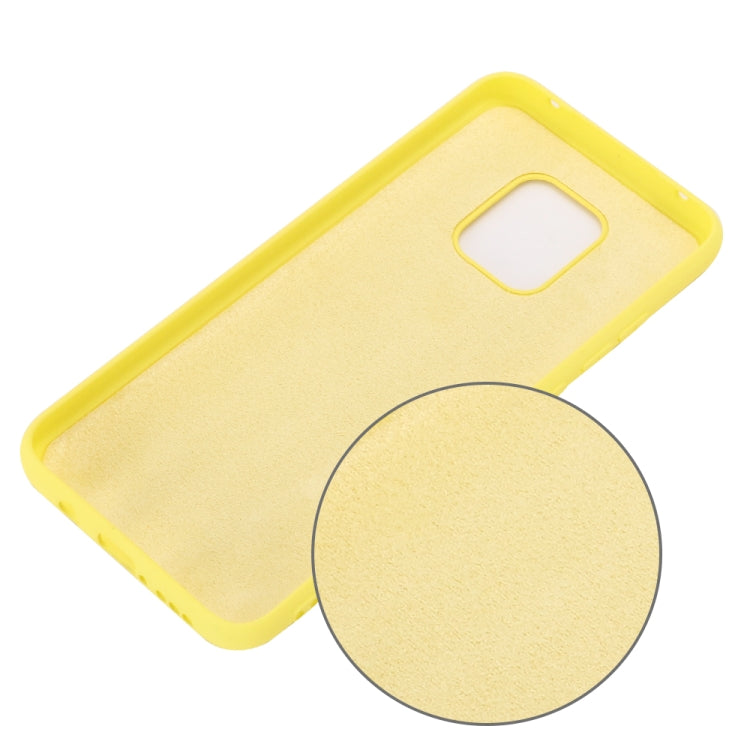 For Xiaomi Redmi 10X 5G / 10X Pro 5G Pure Color Liquid Silicone Shockproof Full Coverage Case