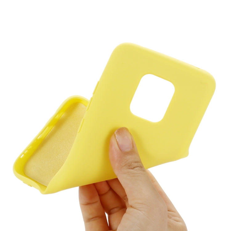 For Xiaomi Redmi 10X 5G / 10X Pro 5G Pure Color Liquid Silicone Shockproof Full Coverage Case
