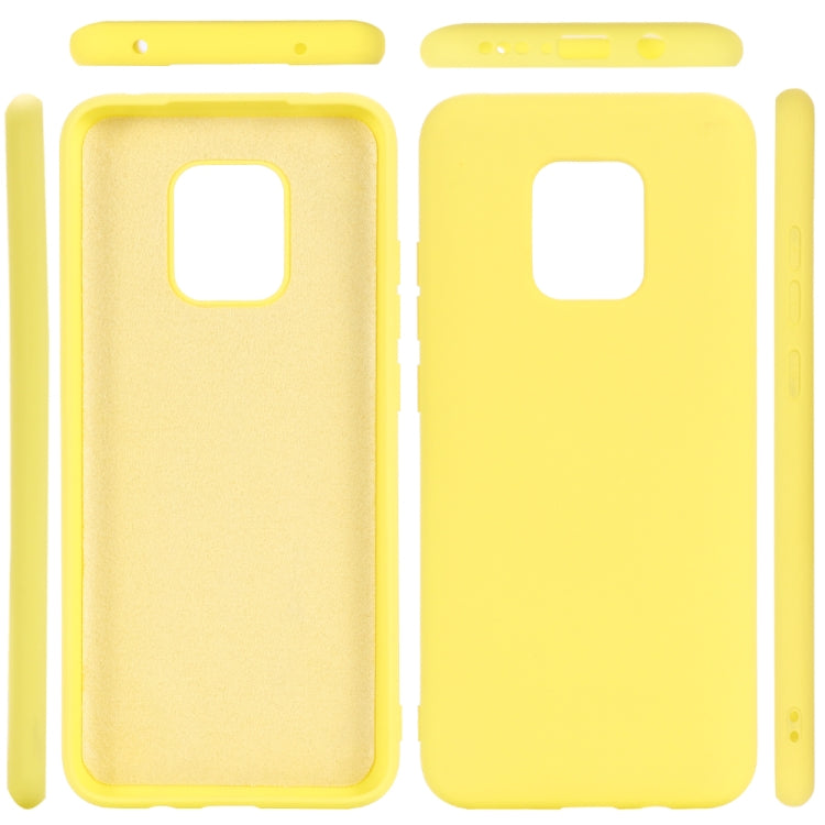 For Xiaomi Redmi 10X 5G / 10X Pro 5G Pure Color Liquid Silicone Shockproof Full Coverage Case
