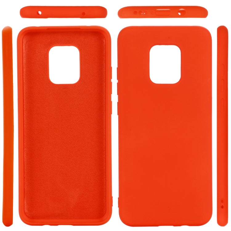 For Xiaomi Redmi 10X 5G / 10X Pro 5G Pure Color Liquid Silicone Shockproof Full Coverage Case