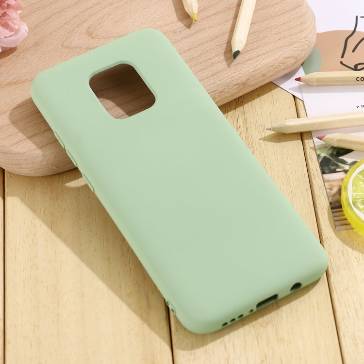 For Xiaomi Redmi 10X 5G / 10X Pro 5G Pure Color Liquid Silicone Shockproof Full Coverage Case