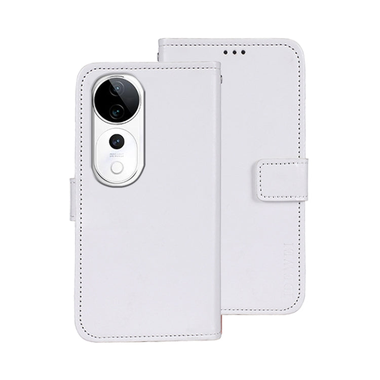For vivo V40 5G idewei Crazy Horse Texture Leather Phone Case