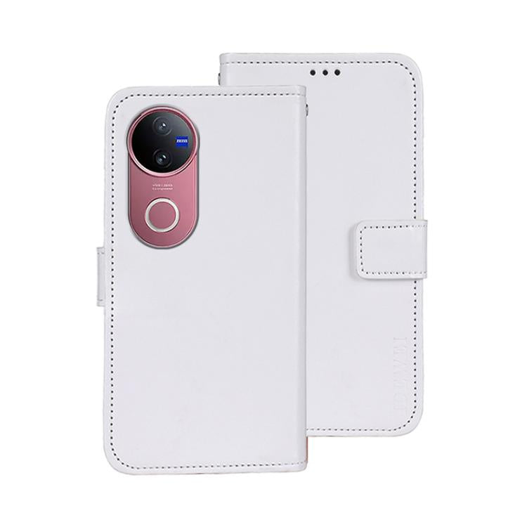For vivo V50 5G Global idewei Crazy Horse Texture Leather Phone Case