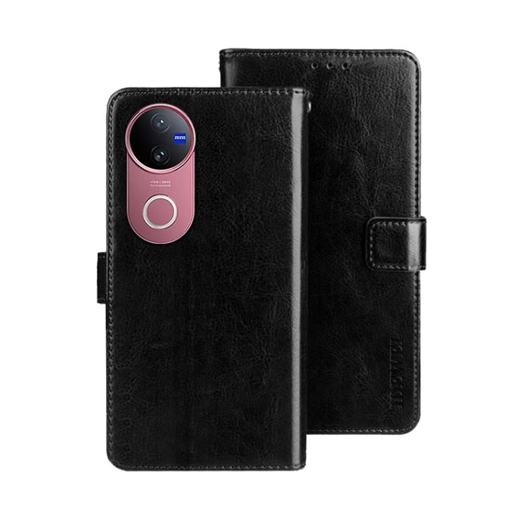 For vivo V50 5G Global idewei Crazy Horse Texture Leather Phone Case