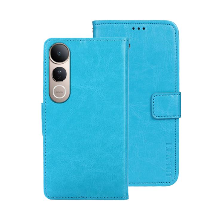 For vivo X200 FE idewei Crazy Horse Texture Leather Phone Case
