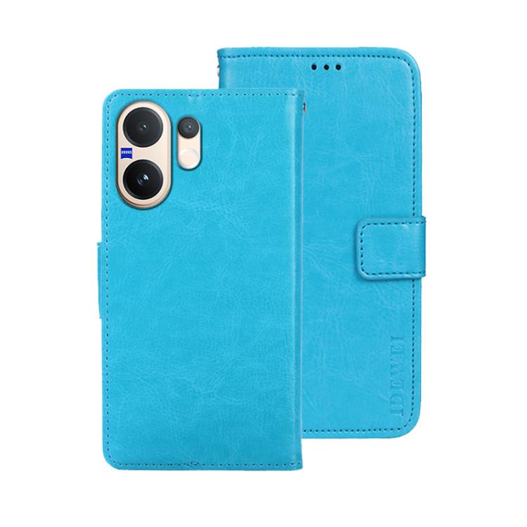 For vivo V60 5G idewei Crazy Horse Texture Leather Phone Case