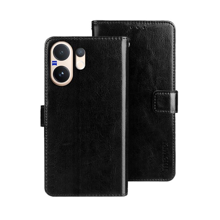 For vivo V60 5G idewei Crazy Horse Texture Leather Phone Case