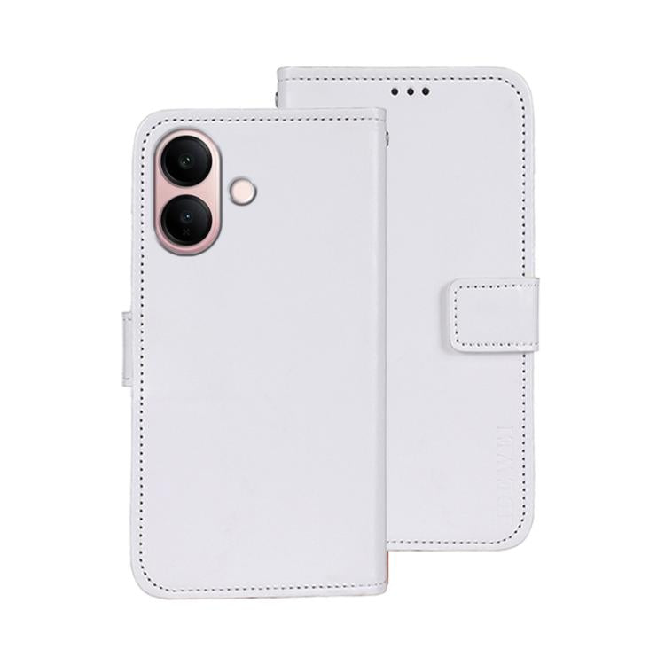 For vivo V60 Lite 5G idewei Crazy Horse Texture Leather Phone Case