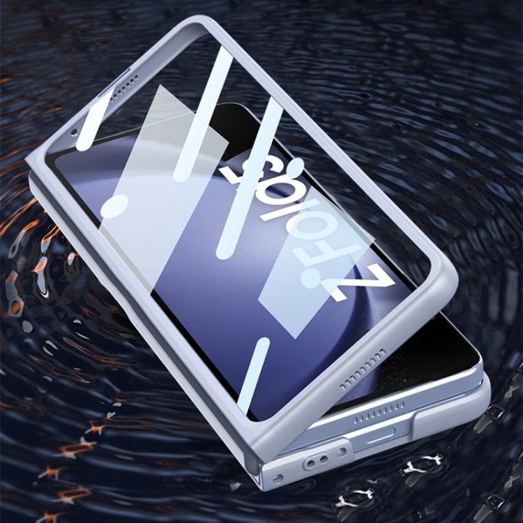 For Samsung Galaxy Z Fold5 GKK Integrated Ultra-thin Sliding Camshield Flip Phone Case