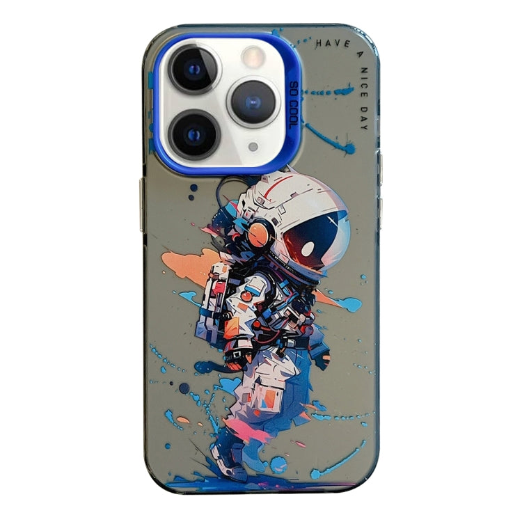 For iPhone 11 Pro Max Animal Pattern Oil Painting Series PC + TPU Phone Case