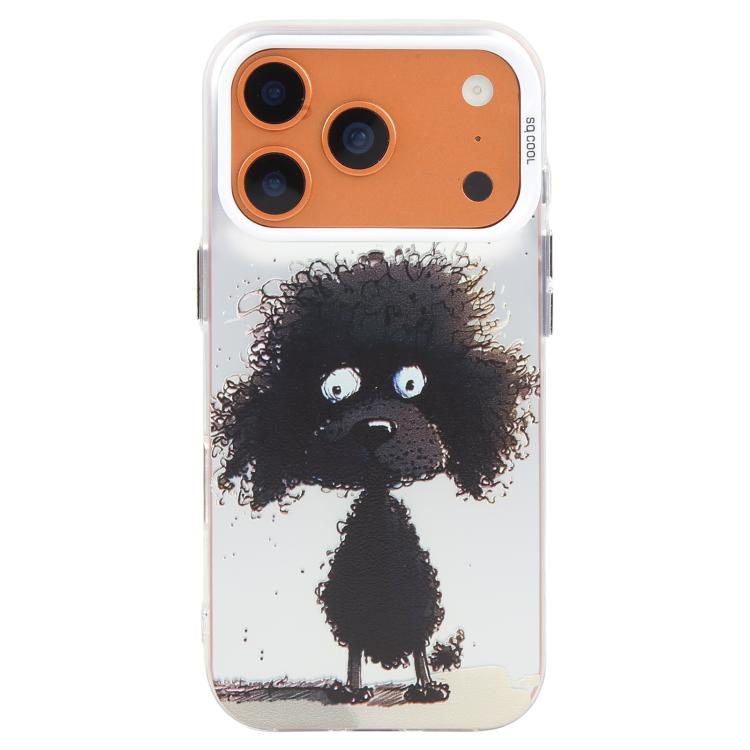 For iPhone 17 Pro Max Animal Pattern Oil Painting Series PC + TPU Phone Case