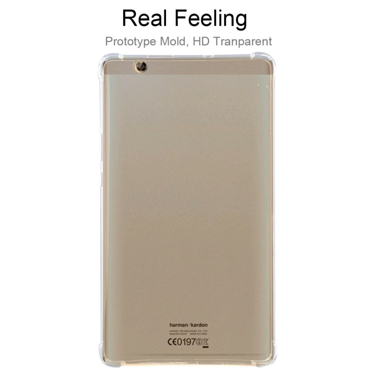 For Huawei MediaPad M3 8.4 inch Shockproof Transparent TPU Protective Case