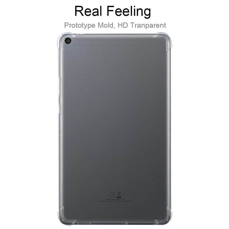 For Huawei MediaPad T3 8 inch Shockproof Transparent TPU Protective Case