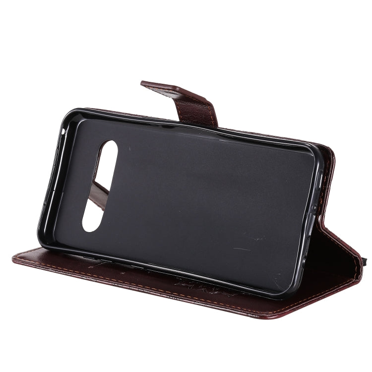 For LG V60 ThinQ 5G Embossed Sunflower Pattern Horizontal Flip PU Leather Case with Holder & Card Slots & Wallet & Lanyard