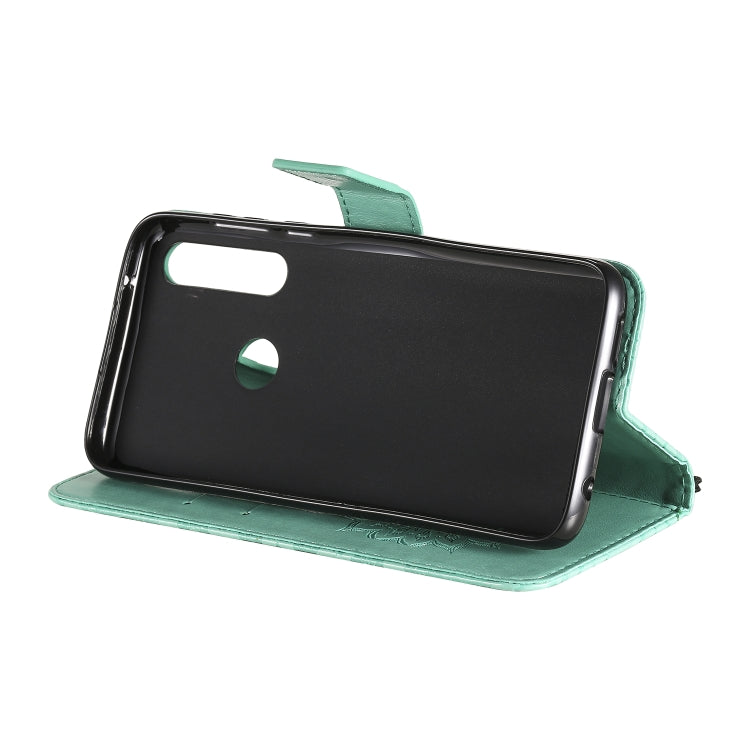 For Motorola Moto G Power Embossed Sunflower Pattern Horizontal Flip PU Leather Case with Holder & Card Slots & Wallet & Lanyard