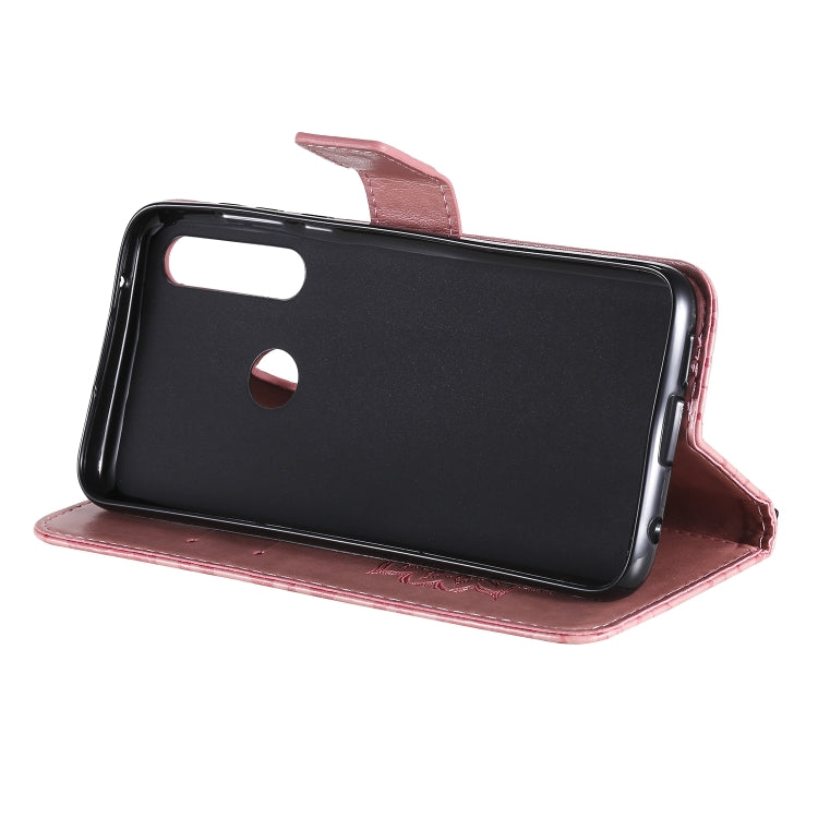 For Motorola Moto G Power Embossed Sunflower Pattern Horizontal Flip PU Leather Case with Holder & Card Slots & Wallet & Lanyard