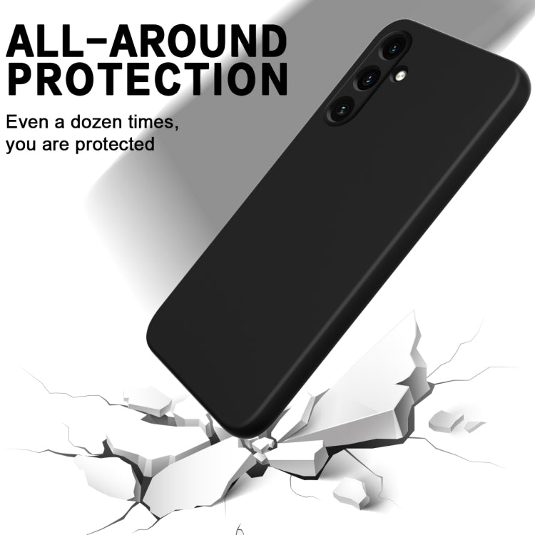 For Samsung Galaxy F55 / C55 5G Solid Color Liquid Silicone Dropproof Full Coverage Phone Case