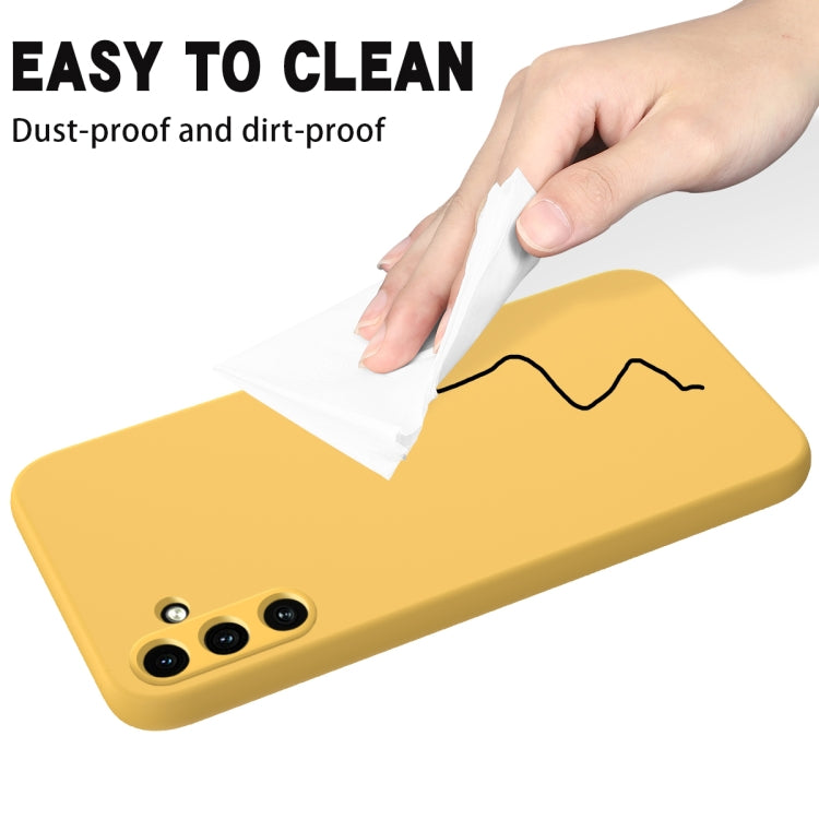 For Samsung Galaxy F55 / C55 5G Solid Color Liquid Silicone Dropproof Full Coverage Phone Case