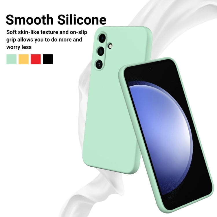 For Samsung Galaxy F55 / C55 5G Solid Color Liquid Silicone Dropproof Full Coverage Phone Case