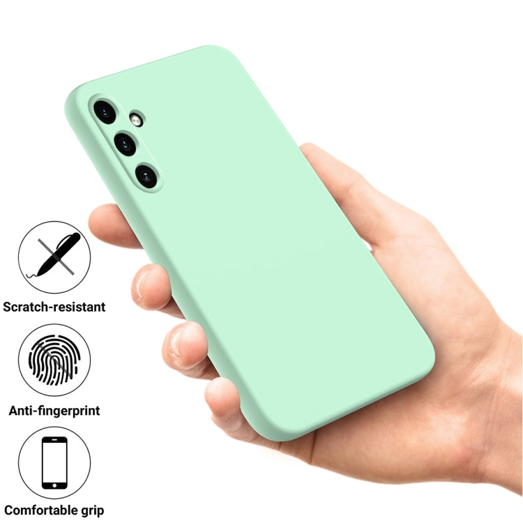 For Samsung Galaxy F55 / C55 5G Solid Color Liquid Silicone Dropproof Full Coverage Phone Case