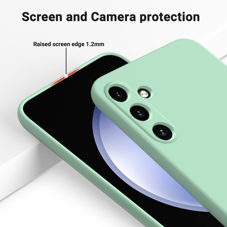 For Samsung Galaxy F55 / C55 5G Solid Color Liquid Silicone Dropproof Full Coverage Phone Case