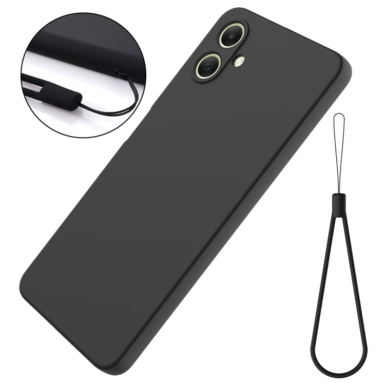 For Samsung Galaxy A06 4G Solid Color Liquid Silicone Dropproof Full Coverage Phone Case