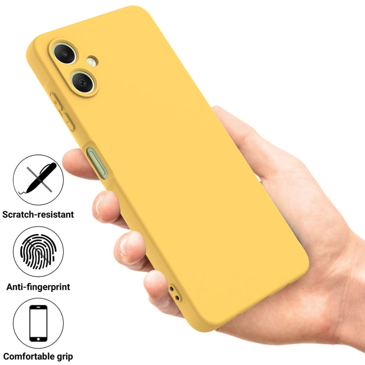 For Samsung Galaxy A06 4G Solid Color Liquid Silicone Dropproof Full Coverage Phone Case