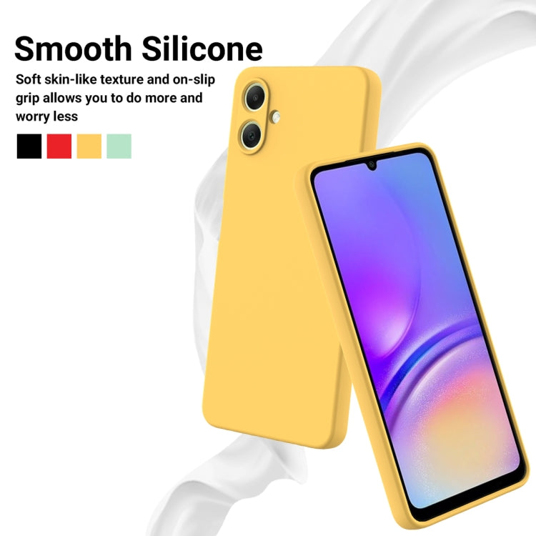For Samsung Galaxy A06 4G Solid Color Liquid Silicone Dropproof Full Coverage Phone Case