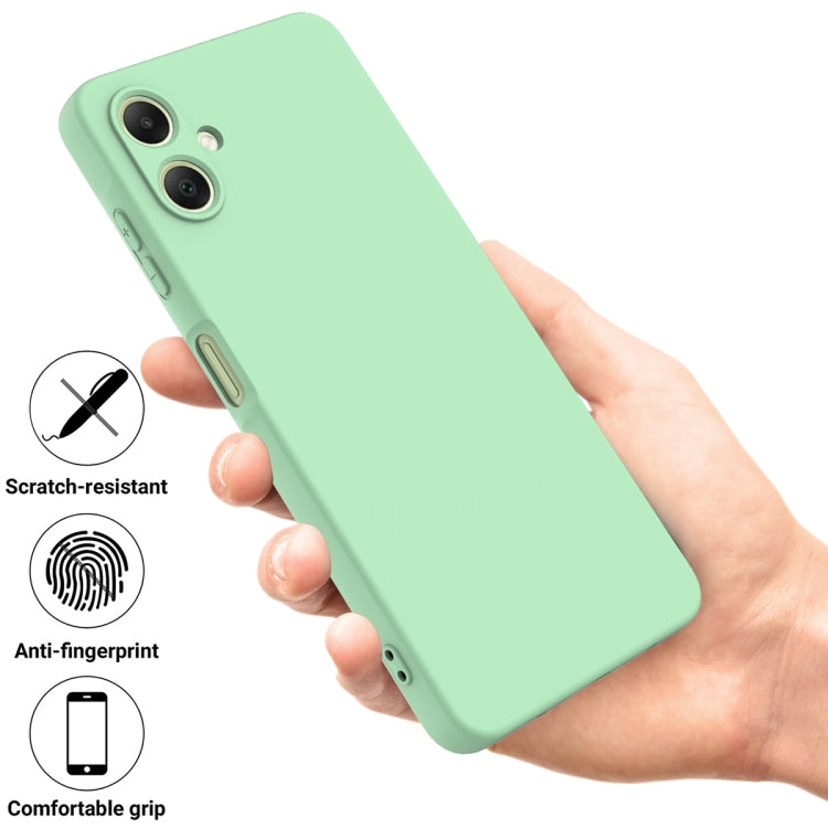 For Samsung Galaxy A06 4G Solid Color Liquid Silicone Dropproof Full Coverage Phone Case