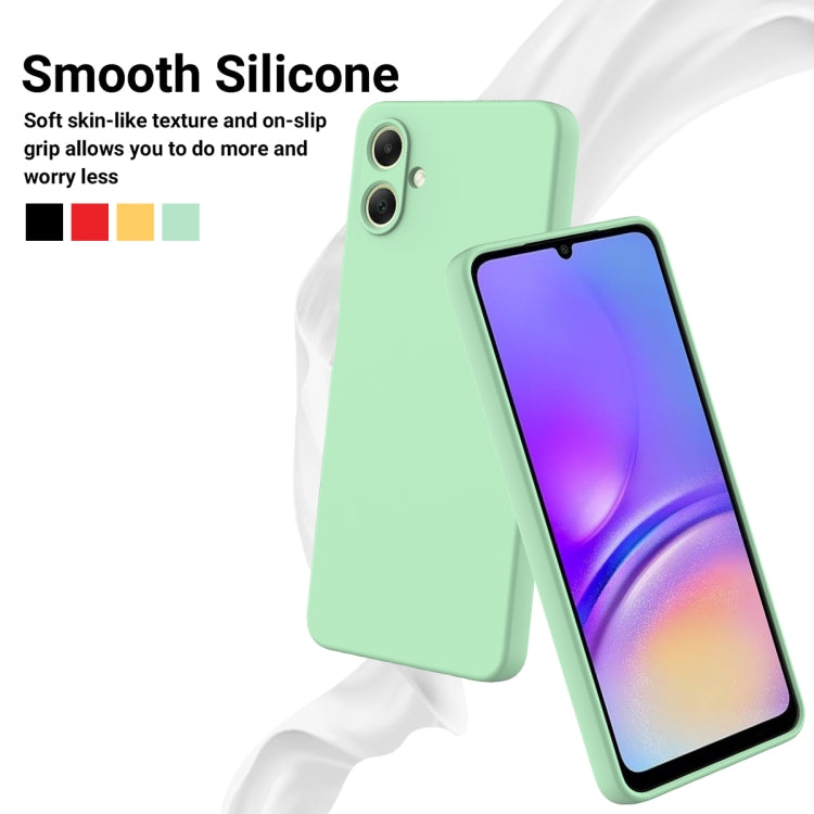 For Samsung Galaxy A06 4G Solid Color Liquid Silicone Dropproof Full Coverage Phone Case