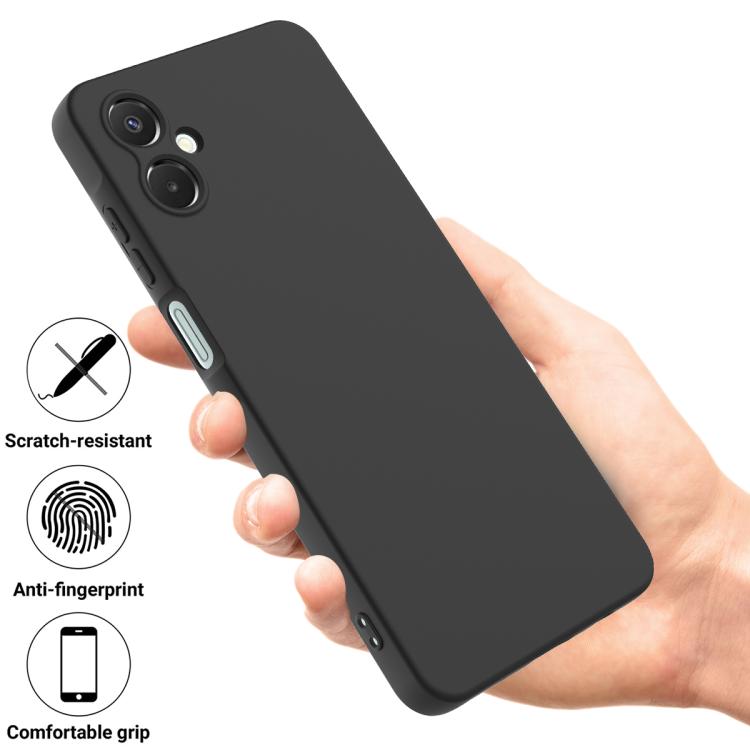 For Samsung Galaxy A06 5G Solid Color Liquid Silicone Dropproof Full Coverage Phone Case