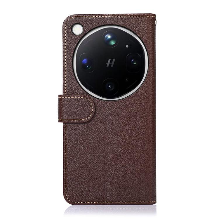 For OPPO Find X9 Ultra 5G KHAZNEH Litchi Texture Leather RFID Phone Case