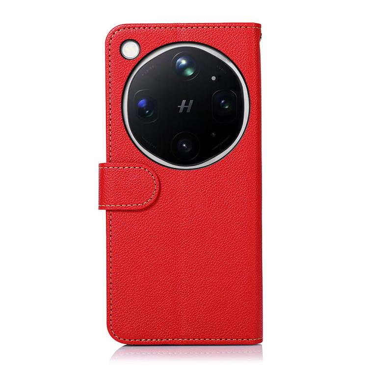For OPPO Find X9 Ultra 5G KHAZNEH Litchi Texture Leather RFID Phone Case