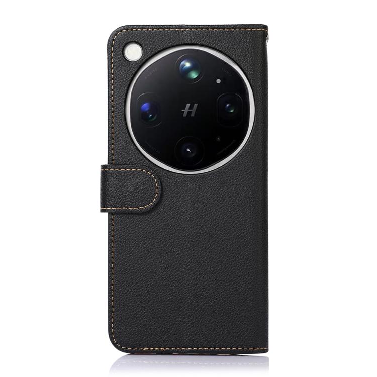 For OPPO Find X9 Ultra 5G KHAZNEH Litchi Texture Leather RFID Phone Case