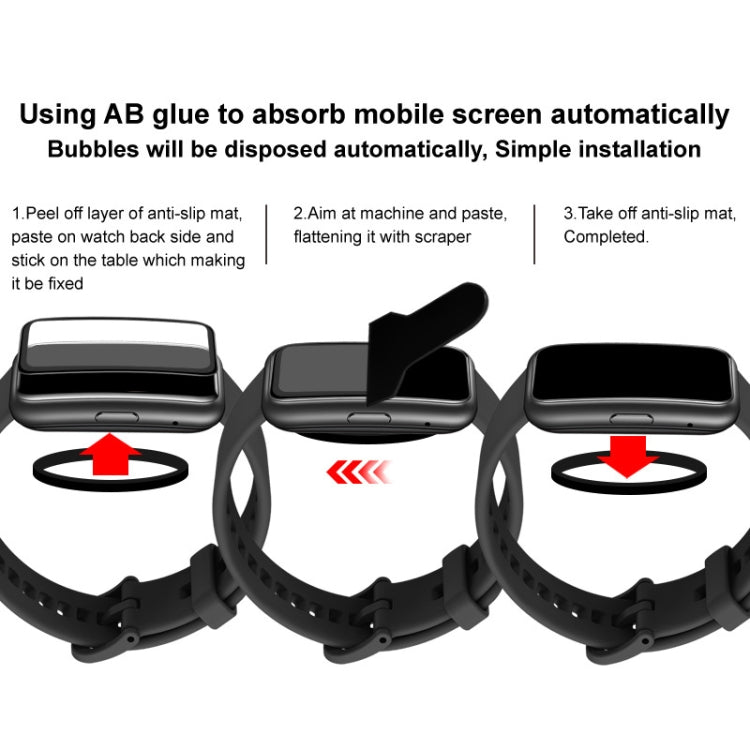For Honor Watch 4 imak Plexiglass HD Watch Protective Film