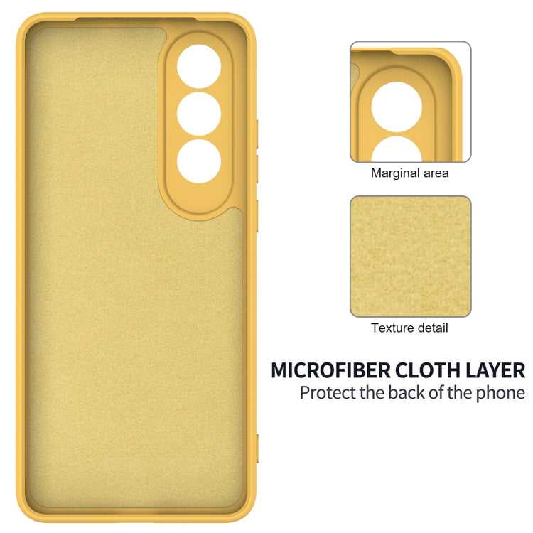 For OnePlus Nord CE4 Solid Color Liquid Silicone Dropproof Full Coverage Phone Case