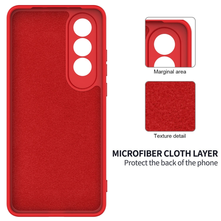 For OnePlus Nord CE4 Solid Color Liquid Silicone Dropproof Full Coverage Phone Case