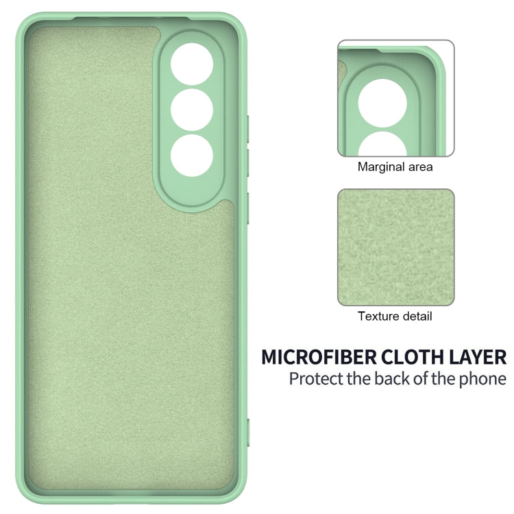 For OnePlus Nord CE4 Solid Color Liquid Silicone Dropproof Full Coverage Phone Case