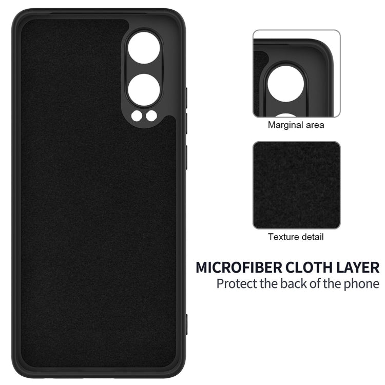 For OnePlus Nord CE4 Lite Solid Color Liquid Silicone Dropproof Full Coverage Phone Case