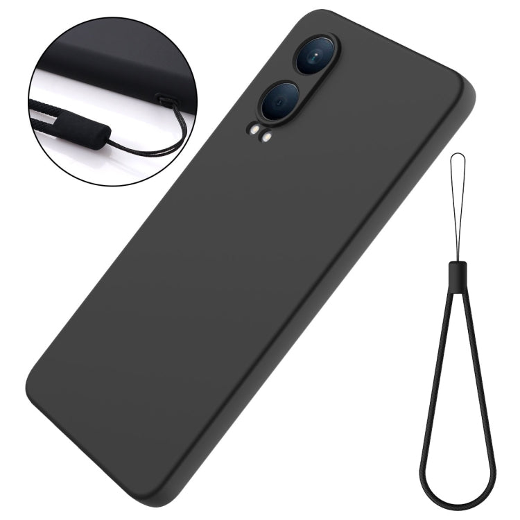 For OnePlus Nord CE4 Lite Solid Color Liquid Silicone Dropproof Full Coverage Phone Case