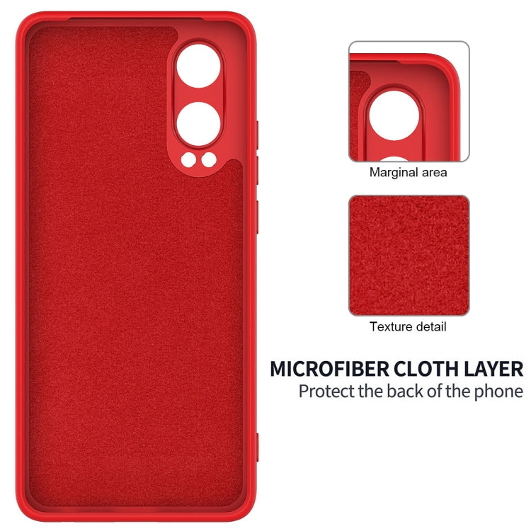 For OnePlus Nord CE4 Lite Solid Color Liquid Silicone Dropproof Full Coverage Phone Case