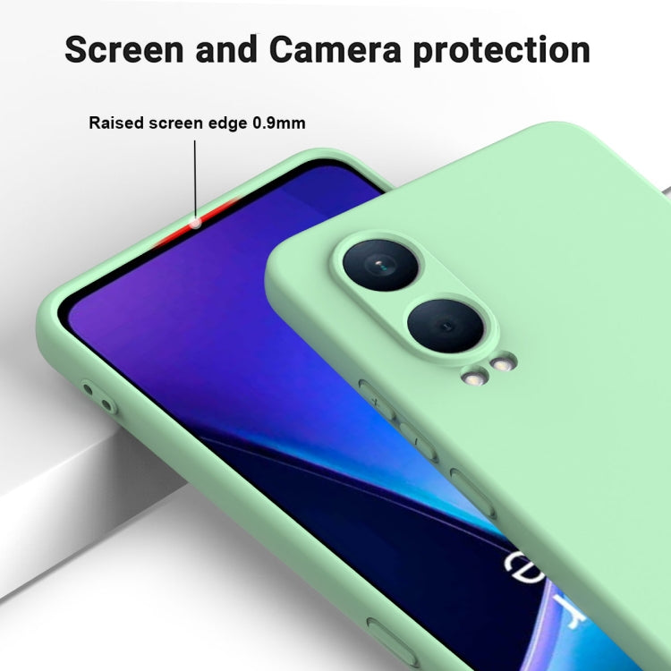 For OnePlus Nord CE4 Lite Solid Color Liquid Silicone Dropproof Full Coverage Phone Case