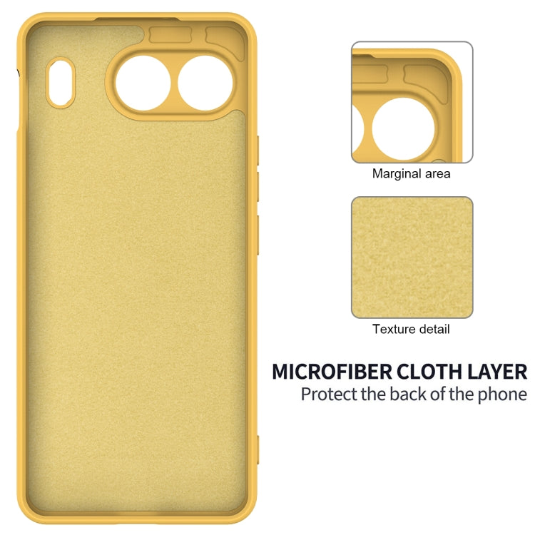 For OnePlus Nord 4 Solid Color Liquid Silicone Dropproof Full Coverage Phone Case