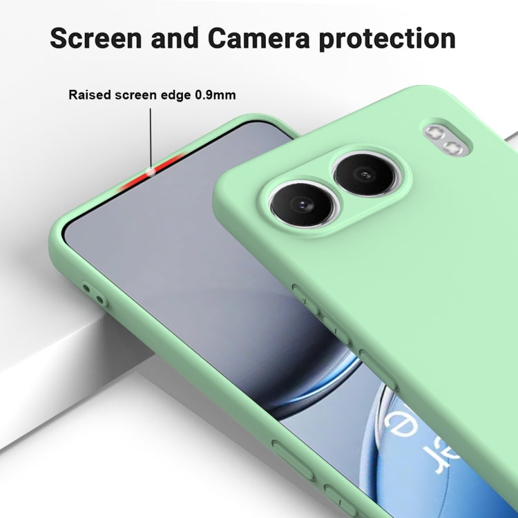 For OnePlus Nord 4 Solid Color Liquid Silicone Dropproof Full Coverage Phone Case