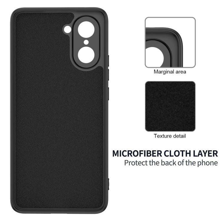 For OnePlus Nord CE5 / Ace 5 Racing Solid Color Liquid Silicone Dropproof Full Coverage Phone Case