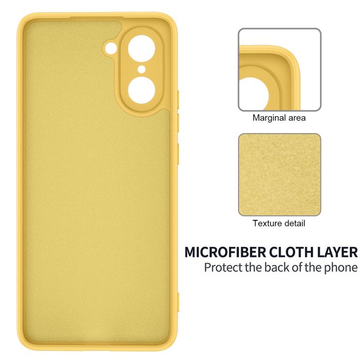 For OnePlus Nord CE5 / Ace 5 Racing Solid Color Liquid Silicone Dropproof Full Coverage Phone Case